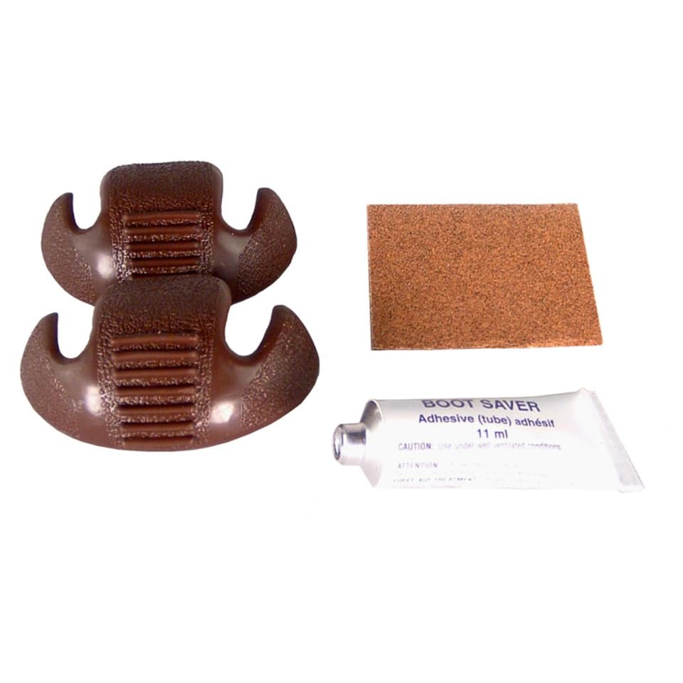Boots Saver Toe Guards (1 Pair, Brown)