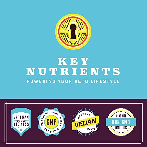 Key Nutrients Electrolytes Powder - Multivitamin & Minerals Electrolytes - 90 Servings of Refreshing Lemonade - Hydration Powder - Supercharged Rehydration Sachets with 16 Vitamins & Minerals