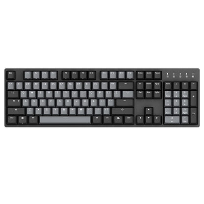 DURGOD Heavy Duty Mechanical Keyboard with Cherry MX Brown Switches N-Key Rollover 104 Keys(PBT Keycaps) Type C Interface for Gamer/Typists/Office/Home (Space Grey，ANSI/US)