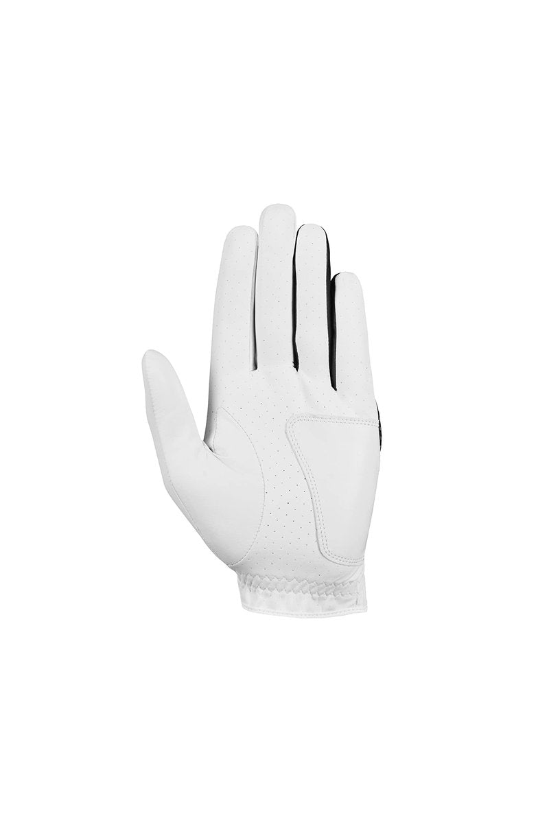Callaway Golf Weather Spann Glove (Worn on Right Hand,White,Medium,Men's)