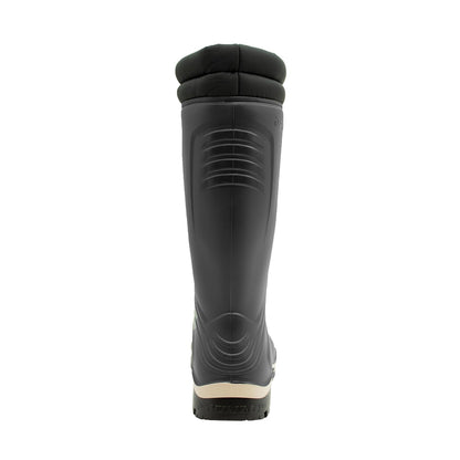 DUNLOP Blizzard - Unisex Winter Safety Insulated Fashion Thermal Boots, Black, Waterproof and Chemical Resistant PVC Wellies with Fur Lining and Traction Outsole for Outdoor Fun - EU43, UK9