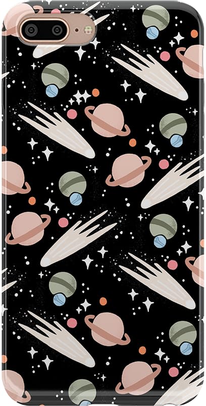Casely iPhone 6/7/8 Plus Case | Stepping Up | Geo Rose Gold Marble | Classic Ultra Slim Design
