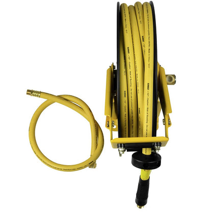 DeWalt DXCM024-0344 Double Arm Hose Reel with 1/2” x 50’ Premium Rubber Hose