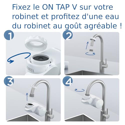 BRITA ON TAP V System, White, One Size