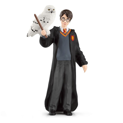Schleich Wizarding World™ of Harry Potter 2-Piece Set with Harry Potter™ & Hedwig™ Collectible Figurines for Kids Ages 6+