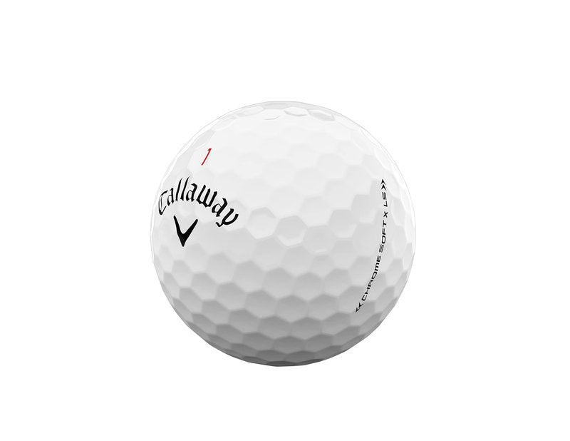 Callaway 2022 Chrome Soft X LS Dozen Golf Balls White