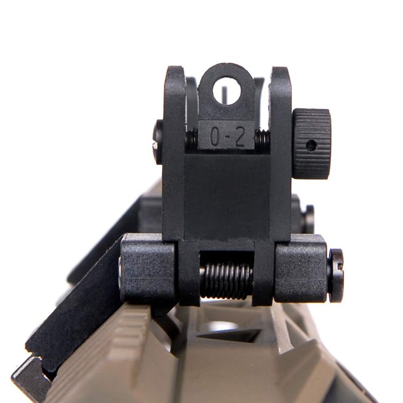 IORMAN Ultralight Flip Up Sight 45 Degree Offset Rapid Transition Front and Backup Rear Sight