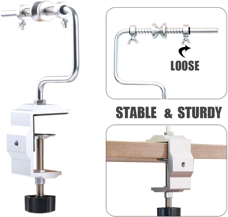 Fishing Line Winder - Adjustable Clamp Spooler Machine | Portable Multifunction Spooling Station