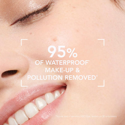 BIODERMA Sensibio H2O Eye - Biphasic Micellar Water Waterproof Makeup Remover, 125ml