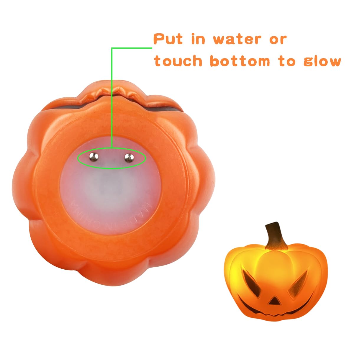 Jofan 6 Pack Halloween Light Up Bath Toys Halloween Toys for Kids Toddlers Boys Girls Halloween Party Favors Halloween Treat Bags Gifts