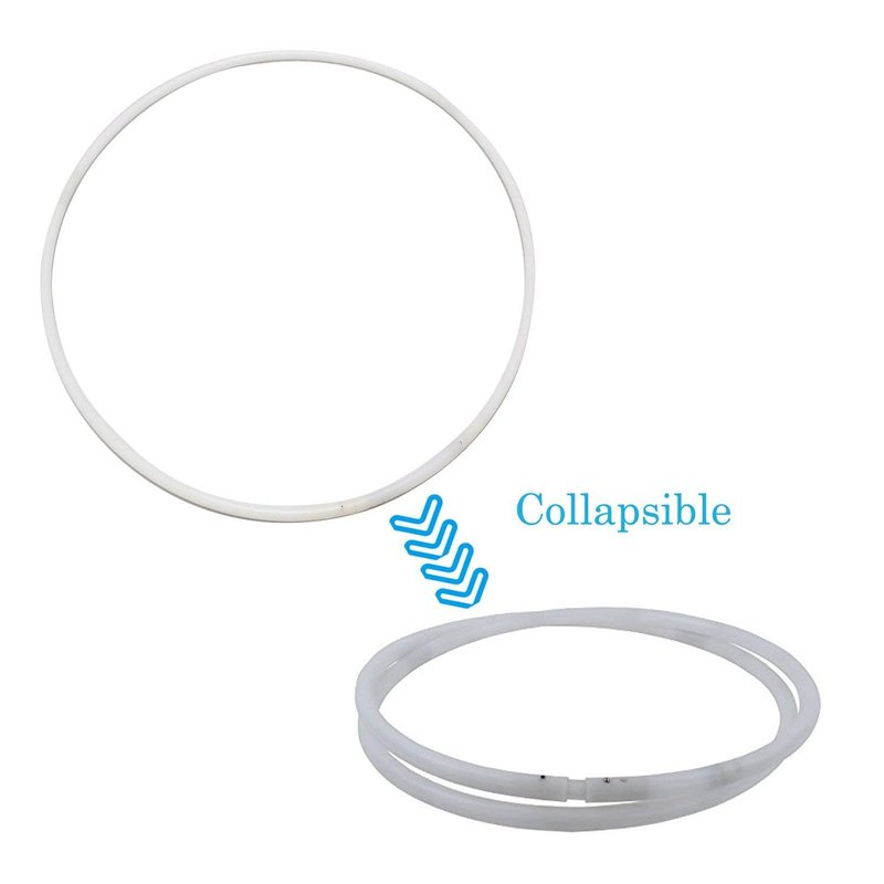 LED Hoops for Kids Adults - CRTEPST Light Up Glow Sport Rings Dance Toy for Sports Playing Exercise (36 inch)