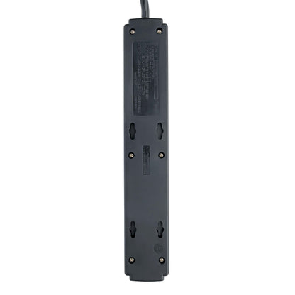 Eaton Tripp Lite series 6 Outlet Surge Protector Power Strip, 6ft Extension Cord, 900 Joules, 15A Circuit Breaker, UL Certified, Black (TLP606B)