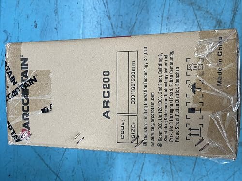 ARCCAPTAIN Stick Welder, [Large LED Display] 200A ARC/Lift TIG Welding Machine with Synergic Control, IGBT Inverter 110V/220V Portable MMA Welder Machine with Hot Start, Arc force and Anti-Stick