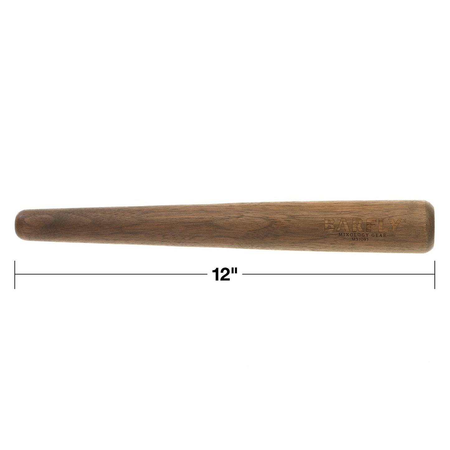 Barfly Muddler, 12" Deluxe , Wood