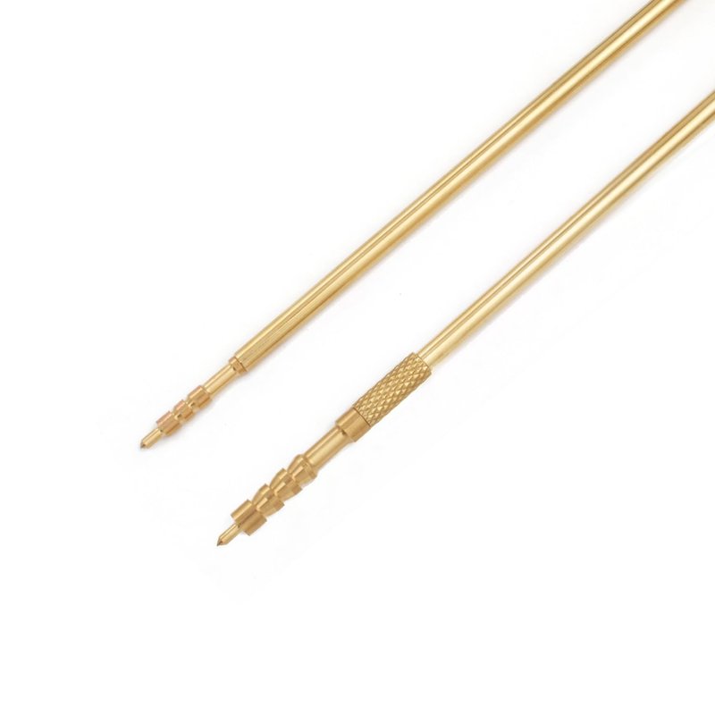 Motanar 177 & .22 Cal Airgun Cleaning Kit with Cotton Mop, Bronze Bore Brush, Brass Jag, Slotted Tips, Nylon Brushes, Brass Cleaning Rod