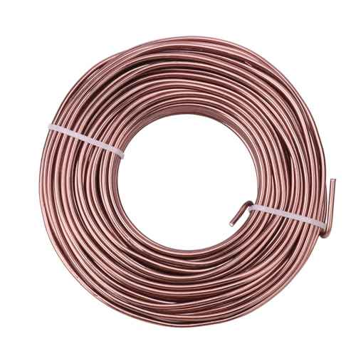 98 Feet Brown Anodized Aluminum Bonsai Training Wire, 4.0mm Anodized Aluminum Wire, 98 Feet Bonsai Plant Wire, Professional Grade Bonsai Training Wire for Crafts, Sculpting, Home Decoration