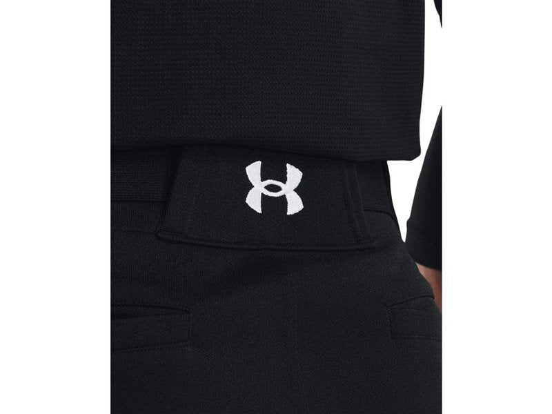 Under Armour Men's Utility Baseball Knicker 22, (001) Black / / White, Medium