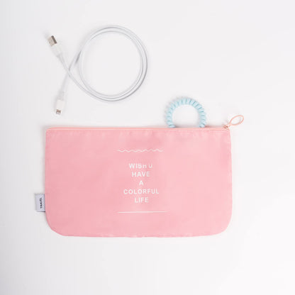 Adwaita 6 Set Packing Cubes, Travel Luggage Packing Organizers (Pink)