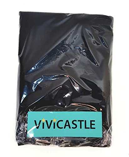 Vivicastle Women's Loose Bat Wing Dolman Poncho Tunic Dress Top (One Size, Black)