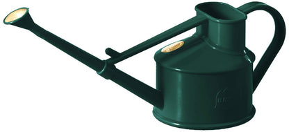 Indoor Plastic Watering Can | The HAWS Langley Sprinkler - One Pint | Pot Waterer | Fine Spray Rose | Green