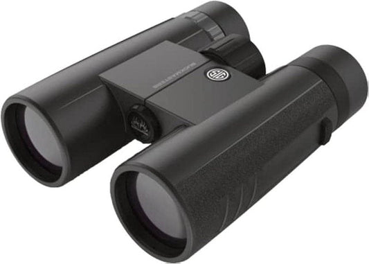 SIG SAUER 10x42mm Waterproof Binoculars - Fogproof, Multi-Coated Lenses | Black Roof Prism Design