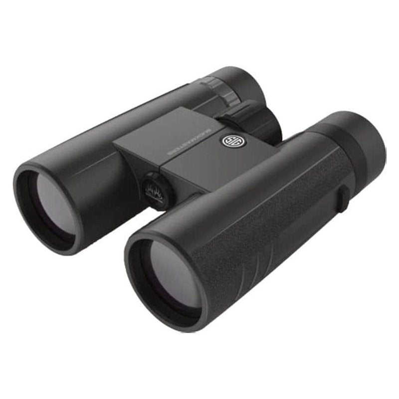 SIG SAUER Hunting Waterproof Fogproof Fully Multi-Coated Lenses Tripod Adaptable Buckmasters Roof Prism 10x42mm Black Binoculars