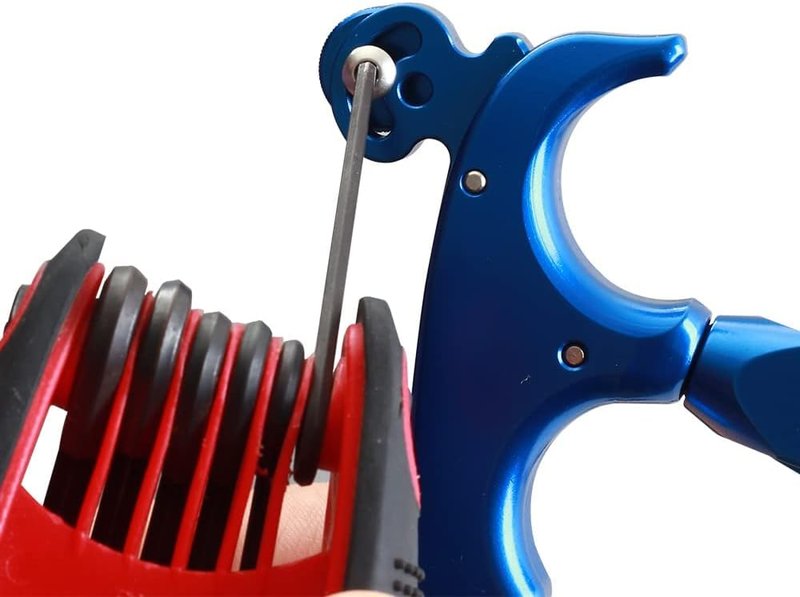 Archery Thumb Release Aid - 360° Rotatable Adjustable Bow Release for Youth & Adults | Automatic Trigger (Blue)