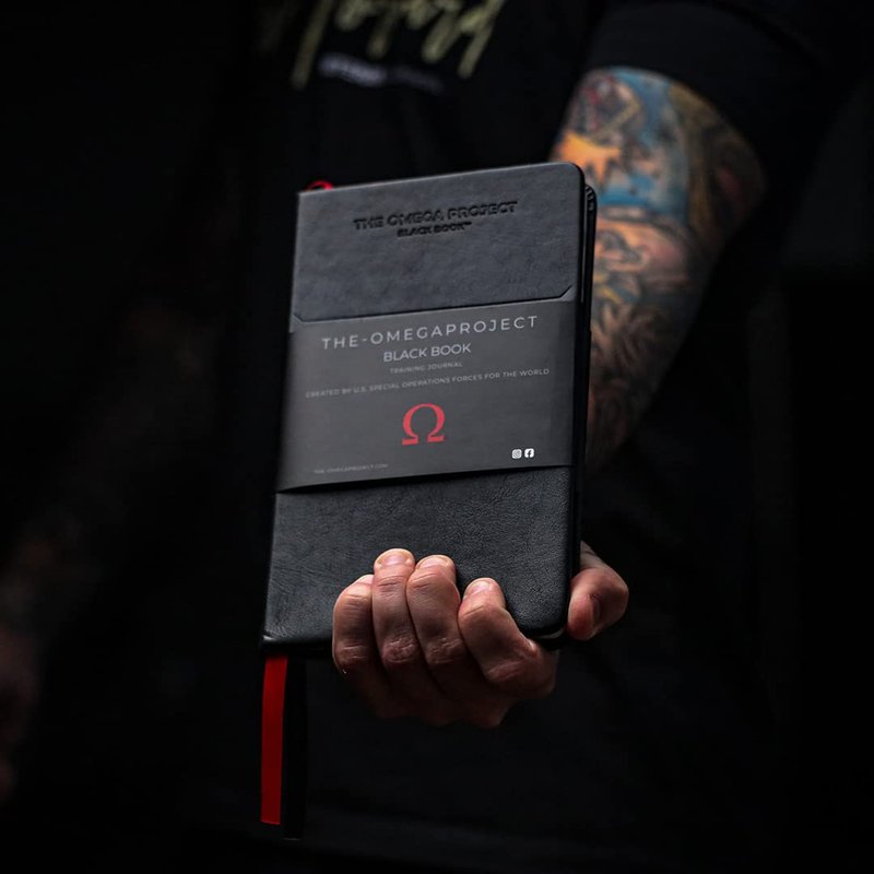 The Omega Project Black Book Training Journal – Tactical Fitness Planner Designed by U.S. Special Operations Forces