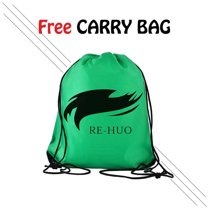 RE-HUO 6 Pack Scrimmage Vests/Sport Basketball Pinnies/Soccer Bibs for Kid and Adult