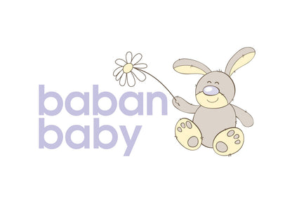 Baban Baby Baby Sleepsuits, 100% Cotton Baby Grows for Boys or Girls, British Made, 2 Pack, White, Newborn