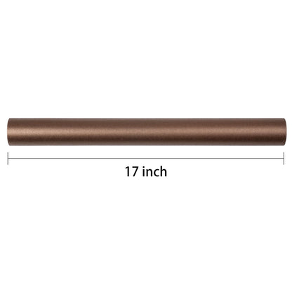 RUSPEPA Chocolate Brown Matte Wrapping Paper - Solid Color Pearly - luster Paper Perfect for Wedding, Birthday, Christmas, Baby Shower -17 Inches X 32.8 Feet
