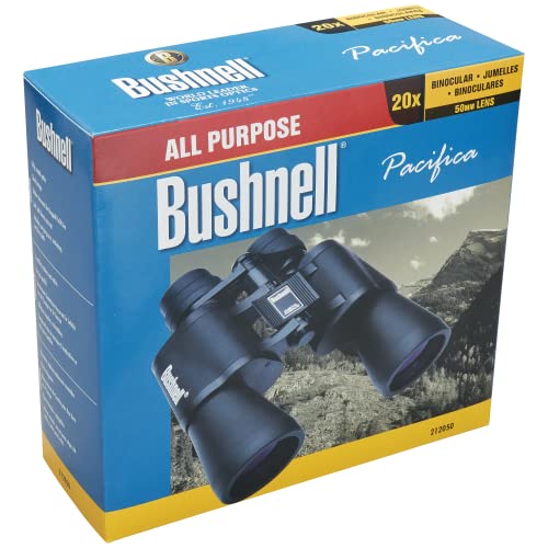 Bushnell Pacifica 20x 50mm Super High-Powered Porro Prism Binoculars, Black