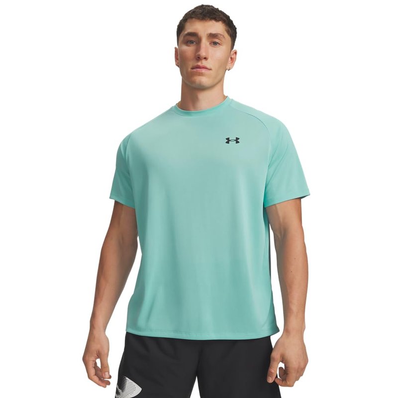 Under Armour Men's Tech 2.0 Short-Sleeve T-Shirt, (425) Blue Haze / / Black, 4X-Large Tall