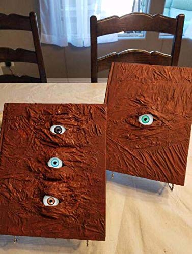 20 pairs 20mm Halloween Glass Human Eyes for Art Dolls Sculptures Props Masks Fursuits Jewelry Making Taxidermy Flatback Cabochon