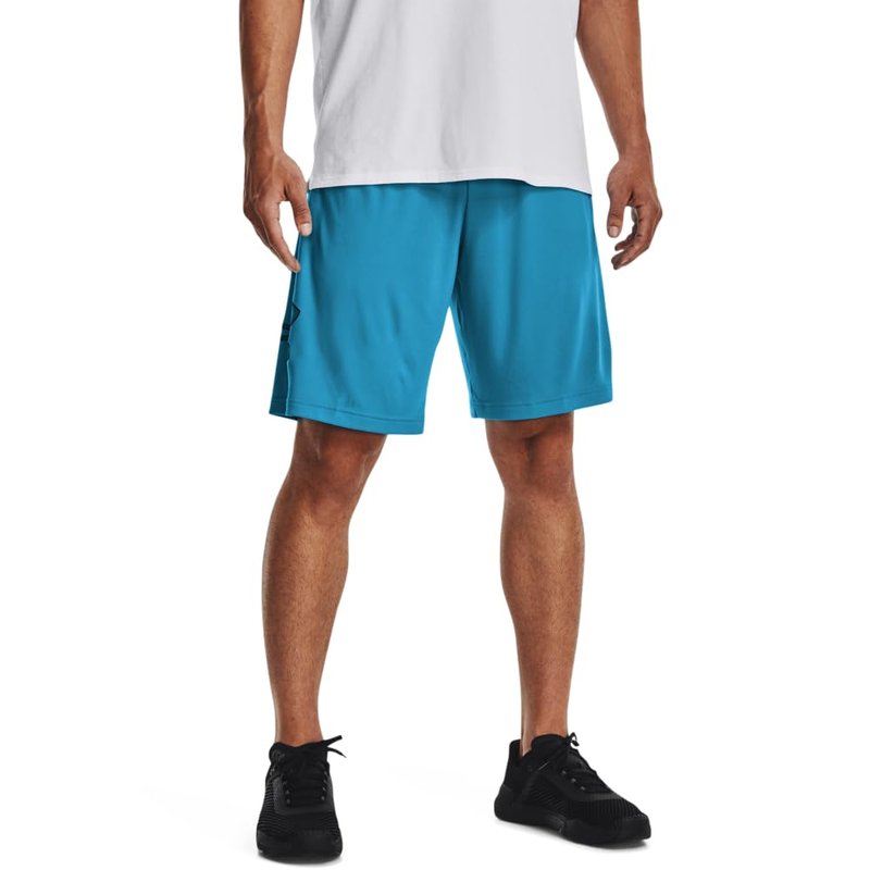 Under Armour Men's Tech Graphic 10" Shorts, (419) Capri / / Black, X-Large
