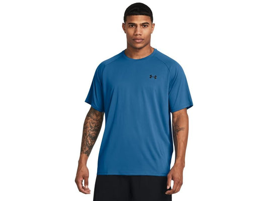 Under Armour Men's Tech 2.0 Short-Sleeve T-Shirt, (406) Photon Blue / / Black, Small