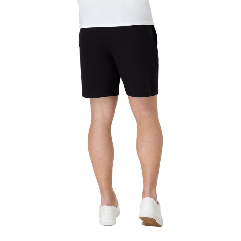 Hanes Mens Jersey Cotton With Pocket Workout-and-training-shorts, Black, Medium US