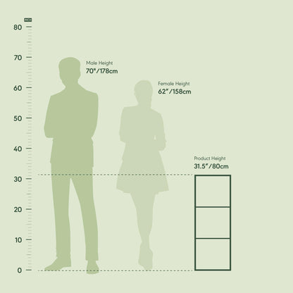 Furinno Luder Bookcase / Book / Storage , 3-Tier, White