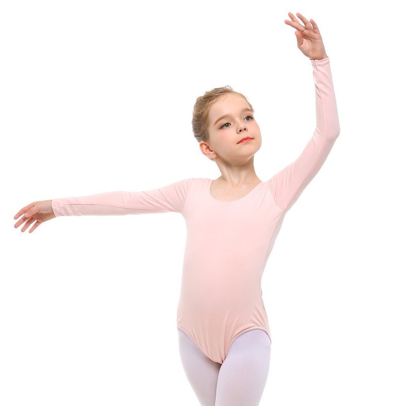 Stelle Long Sleeve Ballet Leotards for Girls Dance Leotard Gymnastics Ballet Outfits (Toddler/Little Kid/Big Kid)