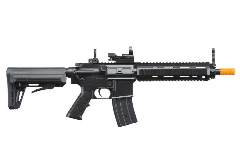 Full Set Airsoft AEG K418 Tactical RIS w/Adjustable Airsoft Stock - Battery, Charger, Red Dot Included