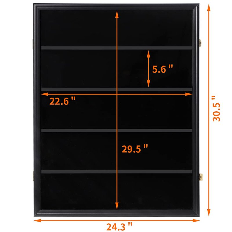 KCRasan 3 Pack 35 Graded Sports Card Display Frame -Baseball Card Display Case Lockable - Trading Card Collector Wall Display Holder for Basketball Football Cards, UV Protection Acrylic