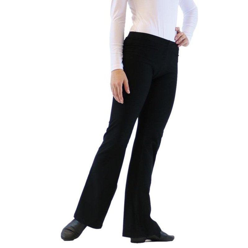 Danzcue Adult Jazz Pants Medium Black