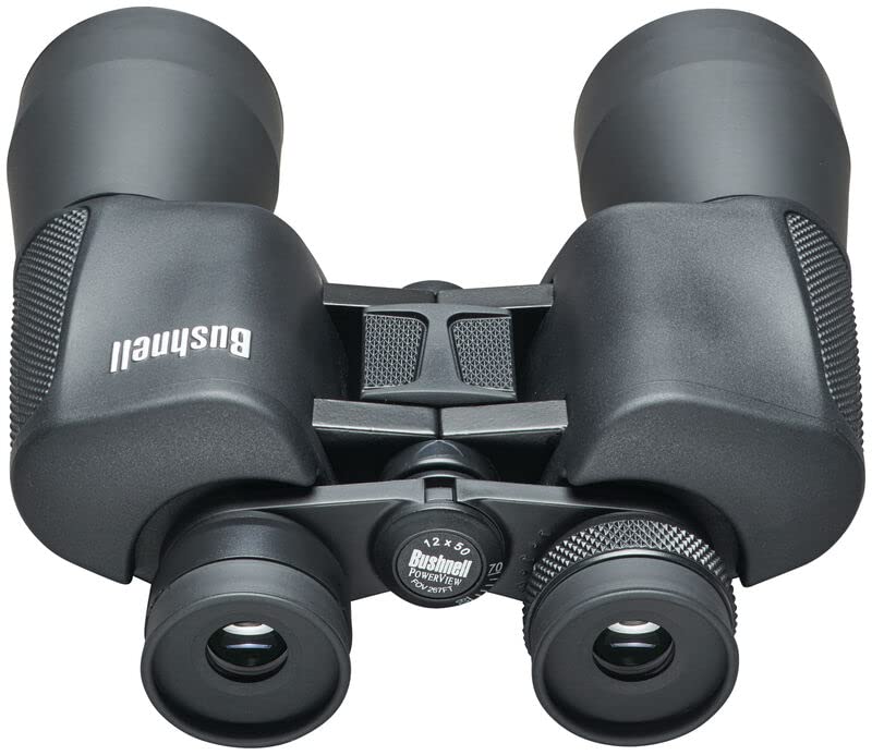 Bushnell Powerview 12x50 Wide Angle Binocular, Black