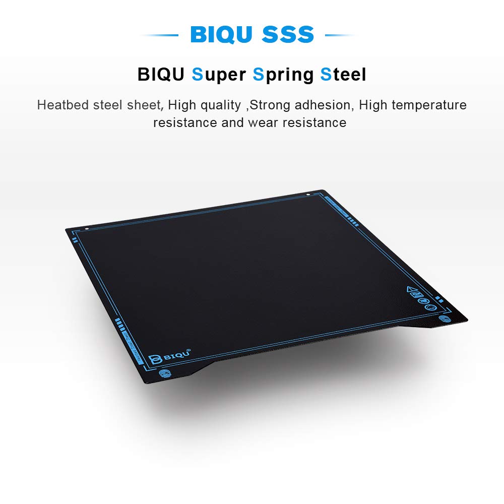 BIQU SSS Super Spring Steel 310×310mm 3D Printer Platform Parts Printing Build Plate PLA PETG for Cr-10 Cr-10s Pro