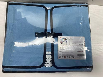 COOLJOY Travel Tray Kids Travel Tray,Kids Travel Essentials,Travel Toys-Play Tray with Transparent Erasable Surface,Lots of Storage Space,Multifunctional Activity Tray,Lap Tray for Kids Boys Girls 3+