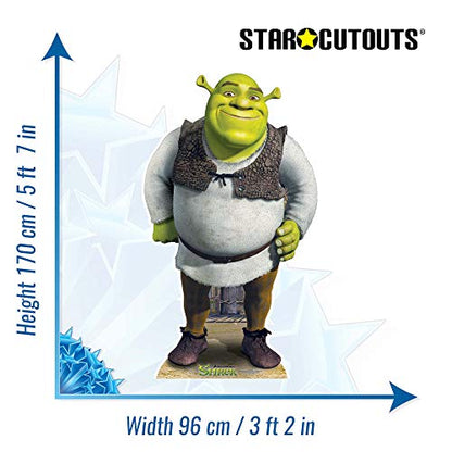 Shrek Lifesize Cardboard Cutout 170cm