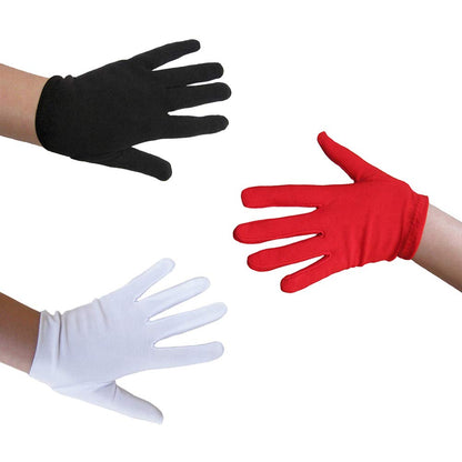 SeasonsTrading Child Black Costume Gloves - Halloween Costume Accessory (STC12099)