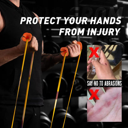 LECARDIO Handles for Resistance Bands, for Pull Up Assistance Bands, Protect Your Hands from Injury