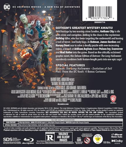 Batman: The Long Halloween Deluxe Edition (DCU) (Blu-ray)