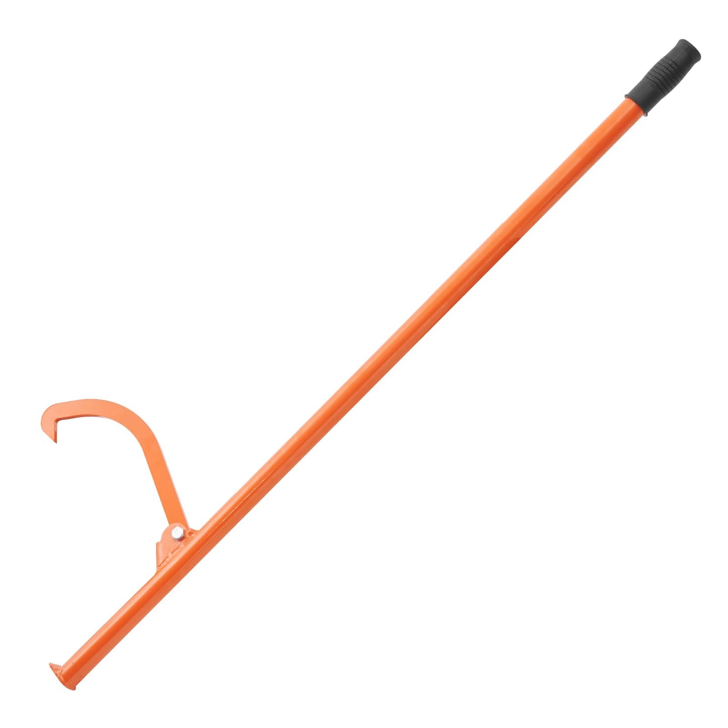 VEVOR 46.5'' Felled Cant Hook Logging Tool, Adjustable Heavy Duty Steel Log Roller, Log Lifter Timber Jack with Rubber Grip, Forestry Logging Tools for Lifting and Handling Logs up to 32" Dia